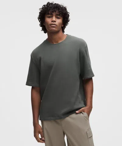 Lululemon Cotton-blend Waffle Knit Short-sleeve Shirt