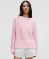 Lululemon Cotton Crochet Pullover