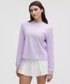 Lululemon Cotton French Terry Crewneck Pullover Tennis Club
