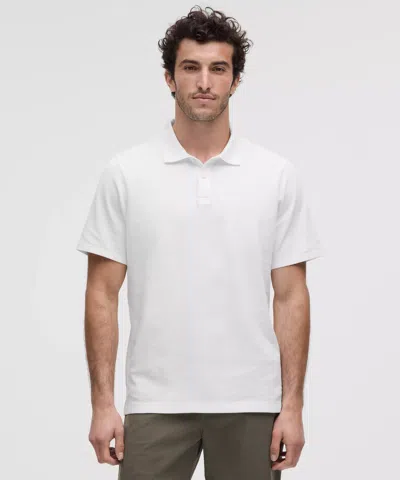 Lululemon Cotton Pique Short-sleeve Polo Shirt