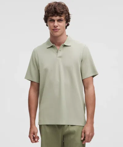 Lululemon Cotton Pique Short-sleeve Polo Shirt