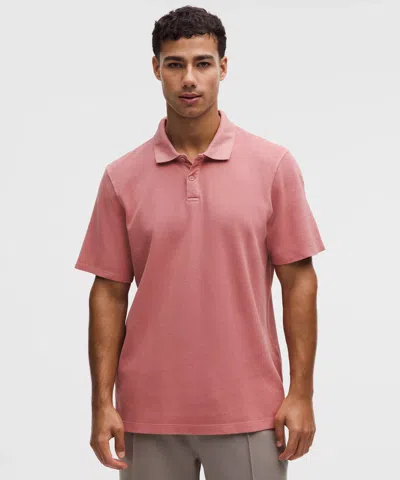 Lululemon Cotton Pique Short-sleeve Polo Shirt