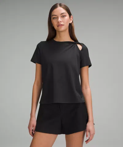 Lululemon Cotton Shoulder-twist T-shirt