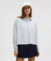 Lululemon Cotton Terry Relaxed-fit Polo Shirt