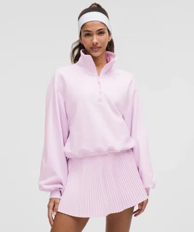 Lululemon Cotton Terry Tennis Half Zip