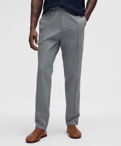 Lululemon Cotton Twill Pintuck Pull-on Pants Regular In Gray