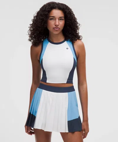 Lululemon Court Champ High-neck Tennis Tank Top In Multi
