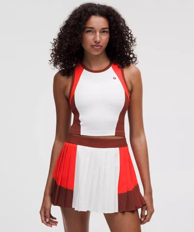 Lululemon Court Champ High-neck Tennis Tank Top In Multi