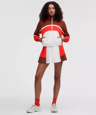 Lululemon Court Champ Pleated High-rise Tennis Skirt In Multi