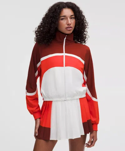 Lululemon Court Champ Uv-protective Tennis Jacket In Multi