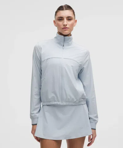 Lululemon Court Rival Tennis Track Jacket In Blue