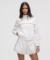 Lululemon Court Rival Track Jacket Perforated In White