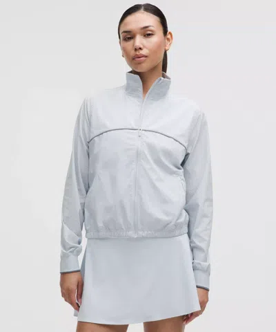 Lululemon Court Rival Track Jacket Perforated In Blue