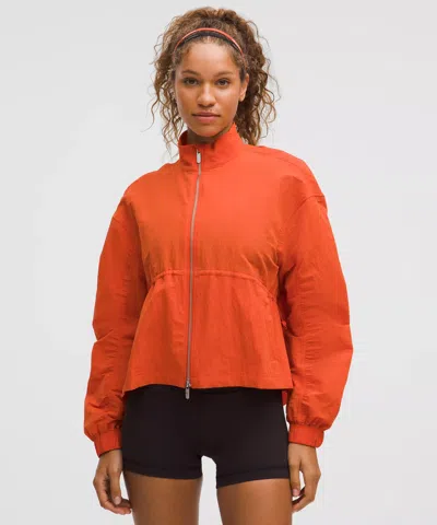 Lululemon Crinkle Nylon Cinchable Jacket