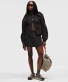 Lululemon Crinkle Nylon High-rise Mini Skirt