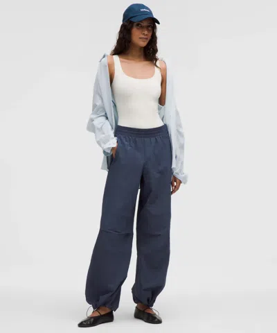 Lululemon Crinkle Nylon Relaxed Parachute Pant