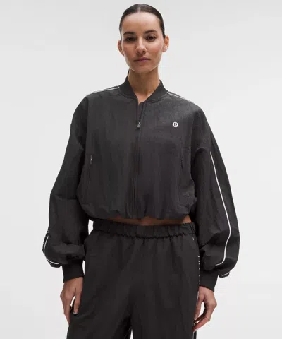 Lululemon Crinkle Nylon Track Jacket