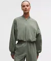 Lululemon Crinkle Nylon Track Jacket