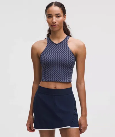 Lululemon Cropped V-neck Tennis Tank Top Medium Support, B/c Cup