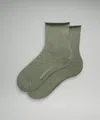 Lululemon Daily Stride Sparkle Quarter Socks