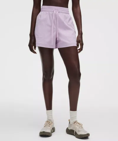 Lululemon Dance Studio Evolve High-rise Relaxed Lined Short 3.5" In Purple