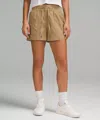 Lululemon Dance Studio High-rise Shorts 3.5" In Brown