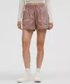 Lululemon Dance Studio High-rise Shorts 3.5" In Pink