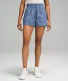 Lululemon Dance Studio High-rise Shorts 3.5" In Blue