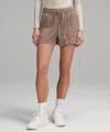 Lululemon Dance Studio High-rise Shorts 3.5" In Brown