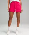 Lululemon Dance Studio High-rise Shorts 3.5" In Red