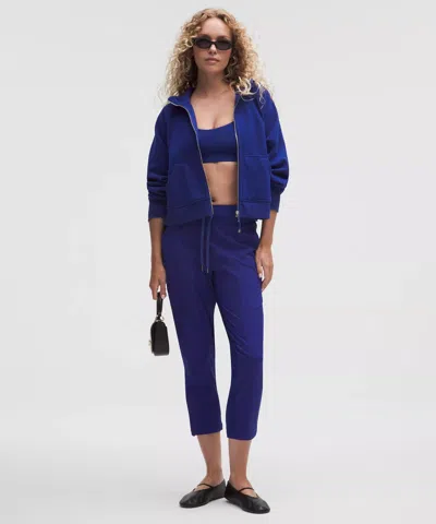 Lululemon Dance Studio Mid-rise Cropped Pant In Blue