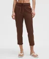Lululemon Dance Studio Mid-rise Cropped Pants In Brown