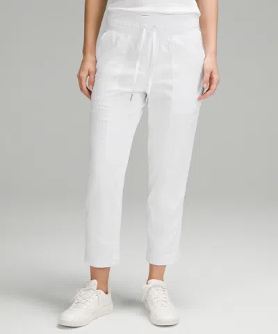 Lululemon Dance Studio Mid-rise Cropped Pants In White