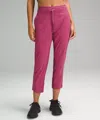 Lululemon Dance Studio Mid-rise Cropped Pants In Pink