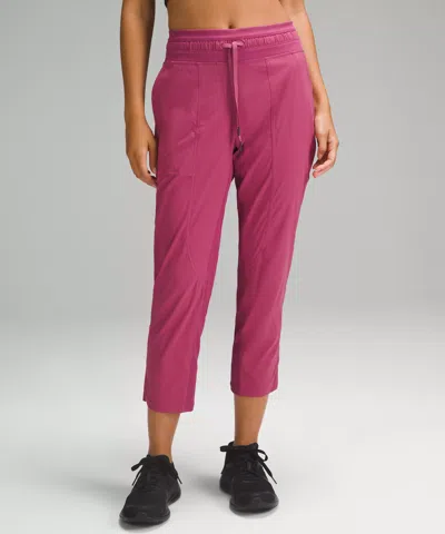 Lululemon Dance Studio Mid-rise Cropped Pants In Pink