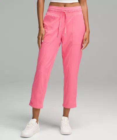 Lululemon Dance Studio Mid-rise Cropped Pant In Pink