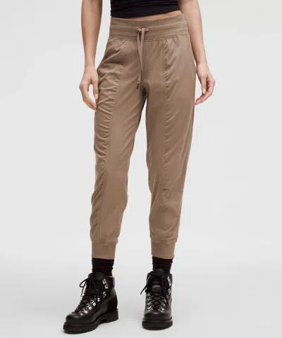 Lululemon Dance Studio Mid-rise Joggers 7/8 Length In Brown