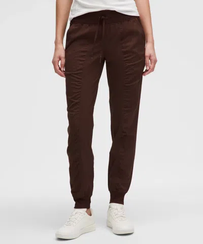 Lululemon Dance Studio Mid-rise Jogger Full Length In Burgundy