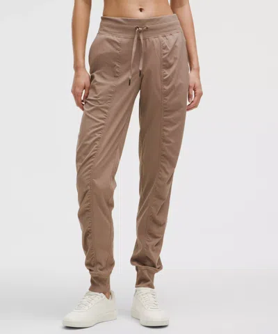 Lululemon Dance Studio Mid-rise Joggers Tall In Brown