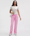 Lululemon Dance Studio Mid-rise Pant In Pink