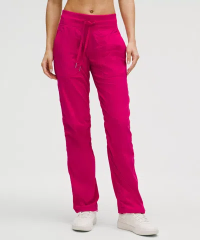 Lululemon Dance Studio Mid-rise Pants Regular In Pink