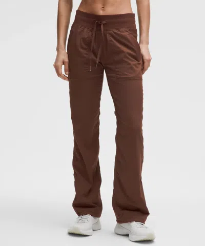 Lululemon Dance Studio Mid-rise Pants Regular In Brown