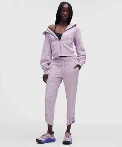 Lululemon Dance Studio Mid-rise Cropped Pant In Purple