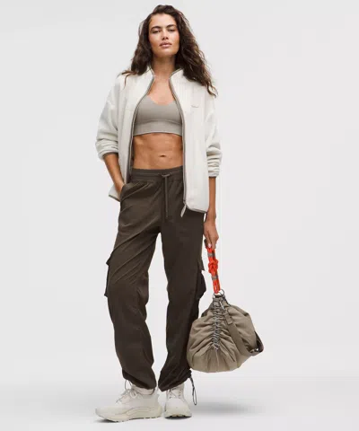 Lululemon Dance Studio Relaxed-fit Mid-rise Cargo Pant In Brown