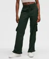 Lululemon Dance Studio Relaxed-fit Mid-rise Cargo Pants In Green