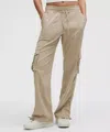 Lululemon Dance Studio Relaxed-fit Mid-rise Cargo Pants In Neutral