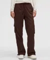 Lululemon Dance Studio Relaxed-fit Mid-rise Cargo Pants In Brown