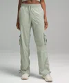 Lululemon Dance Studio Relaxed-fit Mid-rise Cargo Pants In Green