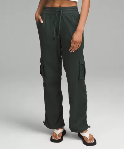Lululemon Dance Studio Relaxed-fit Mid-rise Cargo Pants In Black