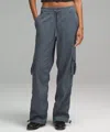 Lululemon Dance Studio Relaxed-fit Mid-rise Cargo Pants In Gray